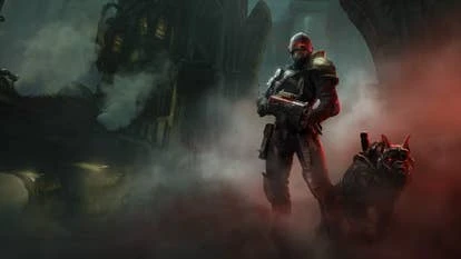 《Warhammer 40,000: Darktide》游戏封面