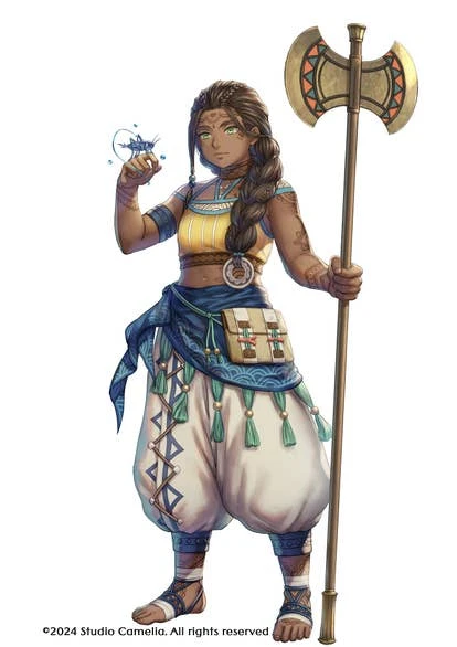 ALZARA游戏主角设计