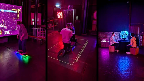 AMAZE现场照片，展示参加者互动