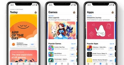 Apple App Store标志图片