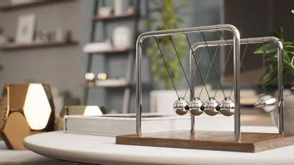 UE5渲染场景，反光材质展示