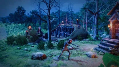 Media Molecule创始人Molyneux在接受采访中的照片