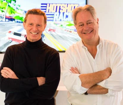 John Clark和Dominic Wheatley合影