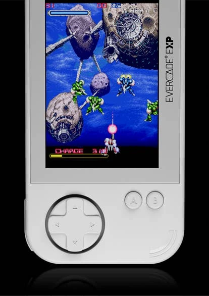 Evercade EXP 侧面设计