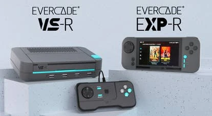 Evercade发布全新EvercadeEXP-R与VS-R游戏掌机，享受升级版游戏体验