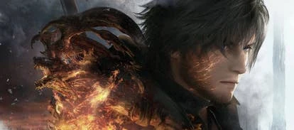 Square Enix Logo and Game Artwork