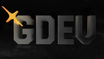 GDEV公司标志，代表新母公司