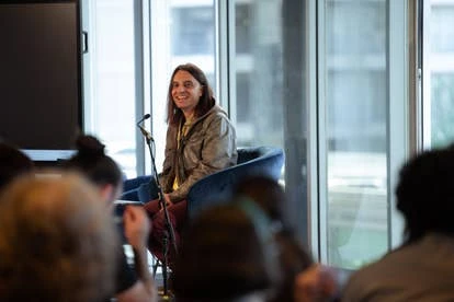 Borislav Slavov在游戏音乐节大师课上的照片