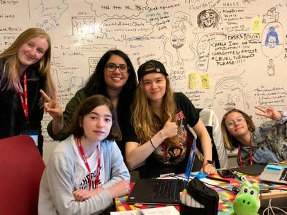Girls Make Games summer camp