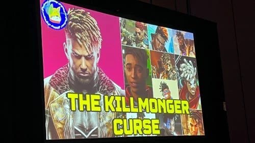 游戏中必真的黑啬发型设计示意图