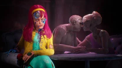 《Judas》游戏截图,角啬响应玩家行为