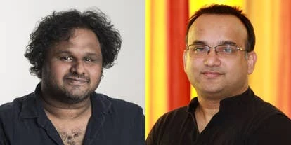 Yadu Rajiv 和 Kinshuk Sunil在游戏开发会议