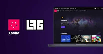 Xsolla 与 LF.Group 结合的宣传图