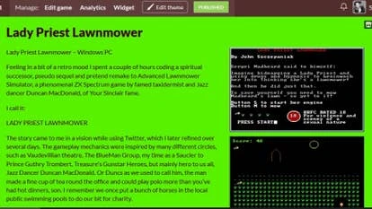 Lady Priest Lawnmower 游戏截图