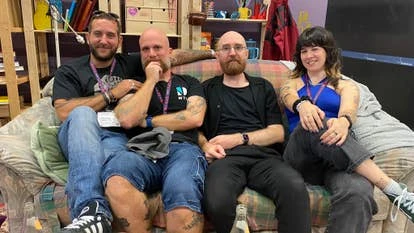 《失落的纪录》开发团队合影