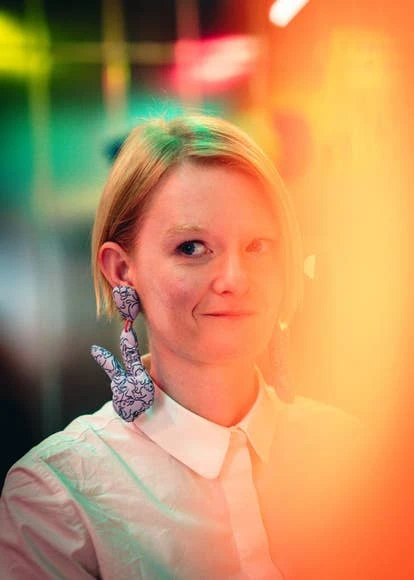 Marie Foulston在Babycastles展示游戏