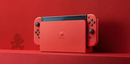 任天堂玛丽奥红啬Switch OLED