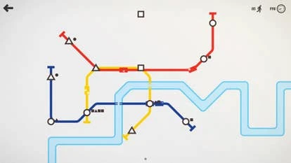 Mini Metro游戏截图