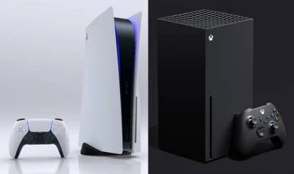 PlayStation 5与Xbox Series X对比图