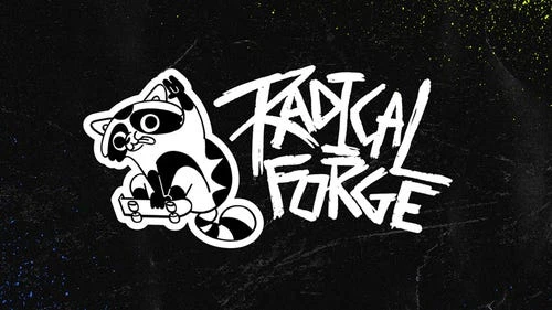 Radical Forge公司logo及其游戏宣传图