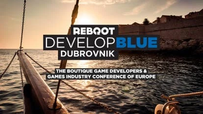 Reboot Develop Blue会议海报