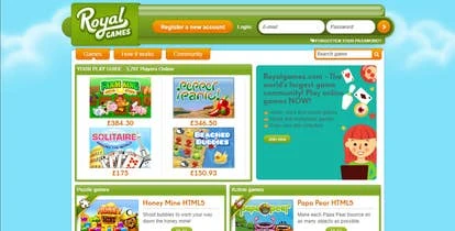 Royal Games游戏门户截图