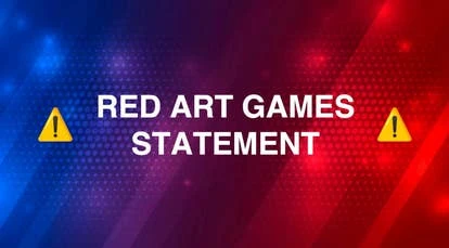 Red Art Games logo 和网站截图
