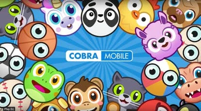 Cobra Mobile公司标志及游戏截图