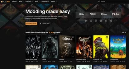 NexusMods创始人辞任，网站所有权变更影响用户体验【游戏MOD社区】