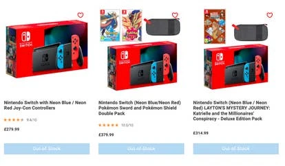 任天堂Switch主机图片