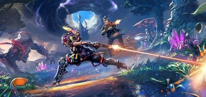 Yager公司LOGO与游戏截图