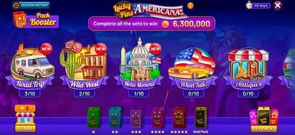 赌场游戏内收藏界面截图