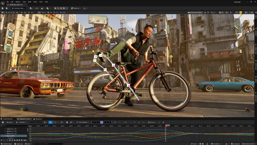 UE 5.6动画工具界面示意图