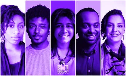 银雨游戏团队合照