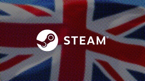 Steam UK页面截图