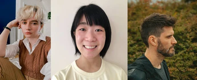 团队成员合影：Eltanin Casciani，Sara Teh，Marcelo Pinheiro