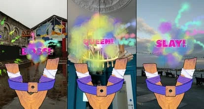 游戏截图：推倒摩天大楼的场景