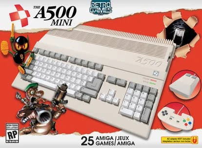 Amiga 500迷你主机外观