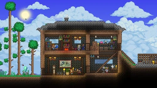 《泰拉瑞亚》游戏标题图片