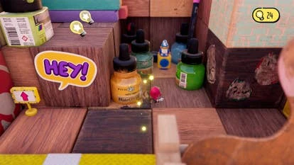 《勇敢的骑士》游戏画面，展示类似Zelda的探索元素