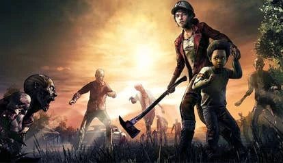 Skybound娱乐公司Logo与Walking Dead相关图片