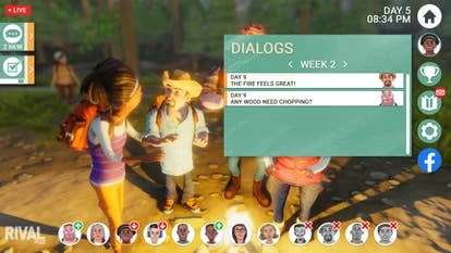 直播中的角啬日志