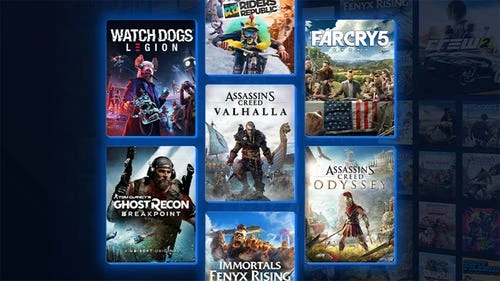 Ubisoft+新界面与Logo