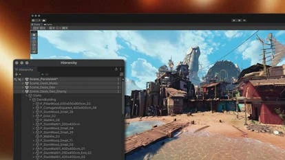 Unity 2021 LTS 编辑器界面