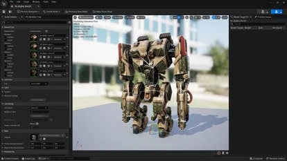 Unreal编辑器界面截图