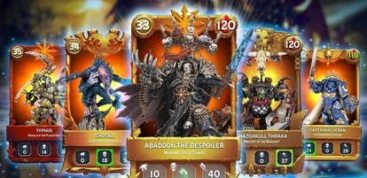 战争风格卡牌游戏截图