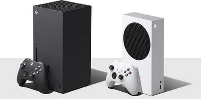 Xbox Series X 和 Series S 终端,图片展示设备外观
