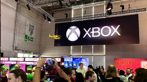 Xbox在2025年Gamecom展会的展示图片