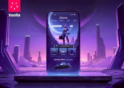 XSolla网页商店示意图