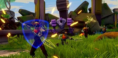 Zenith游戏截图，显示虚拟世界场景